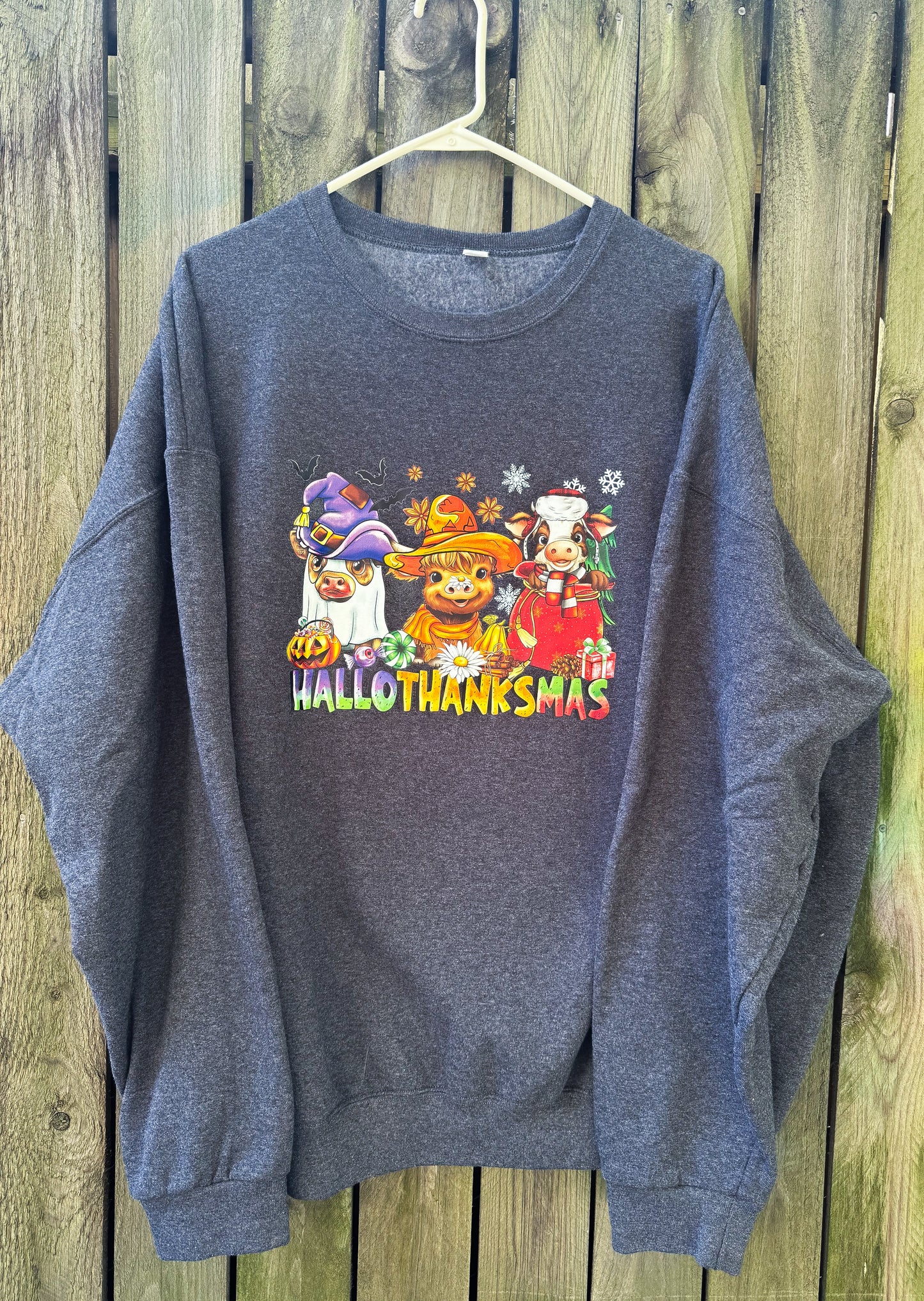 HalloThankMas Crewneck