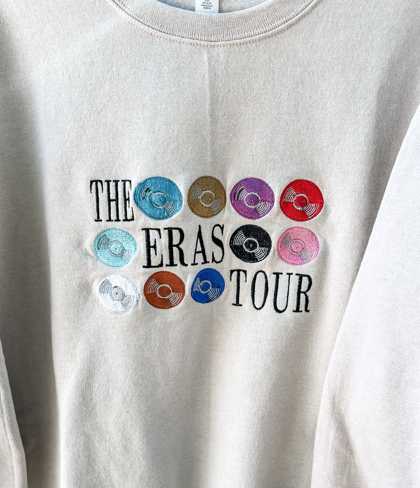 Embroidered Album Crewneck