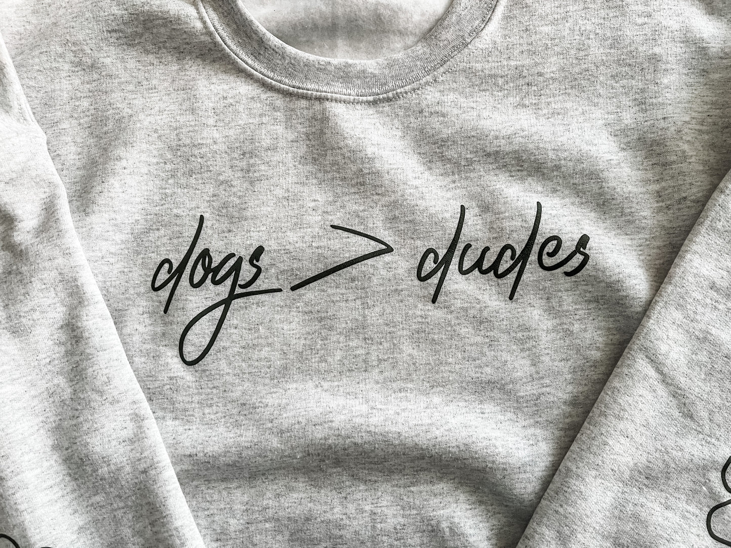 Dogs > Dudes Crewneck