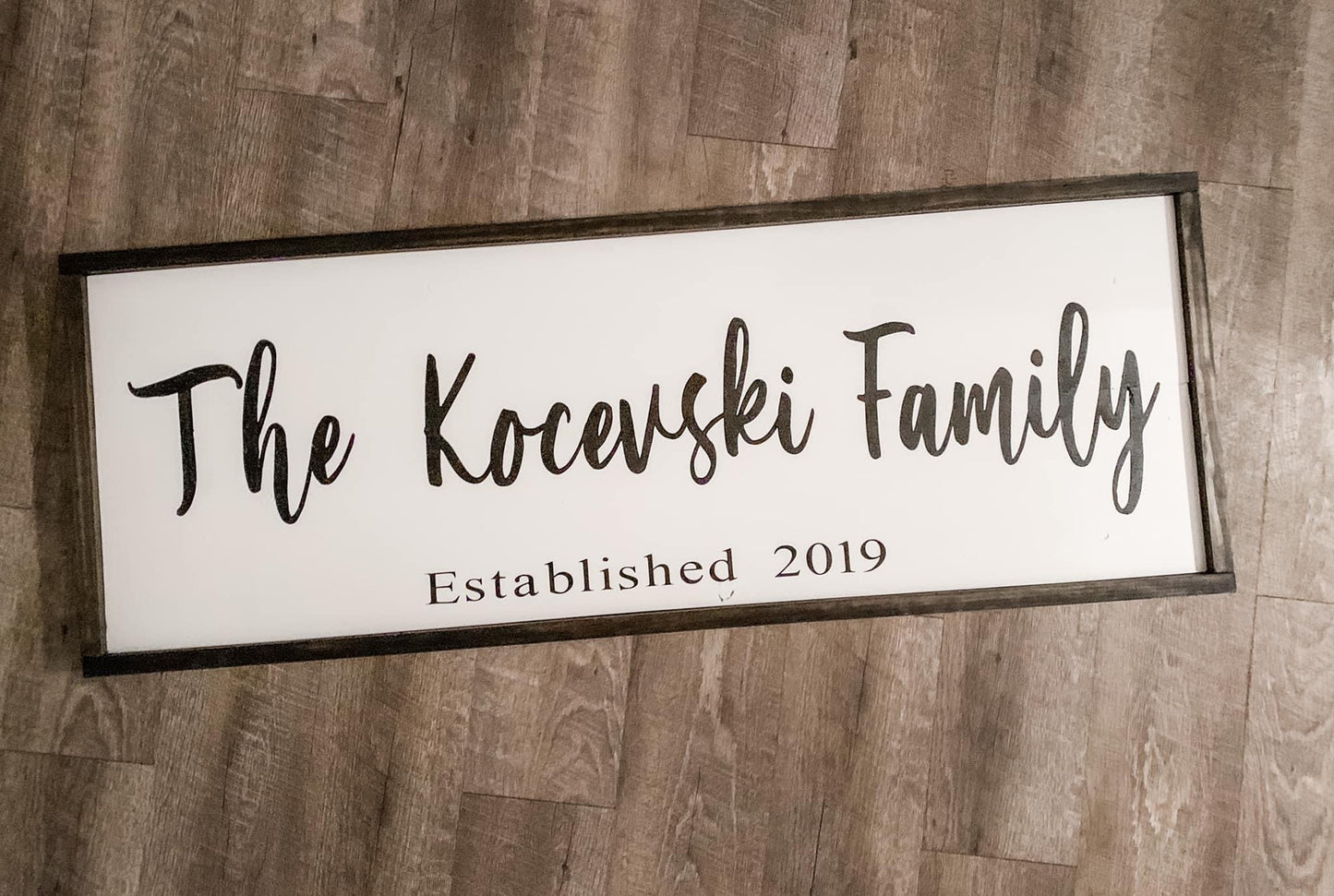 Family Name Sign