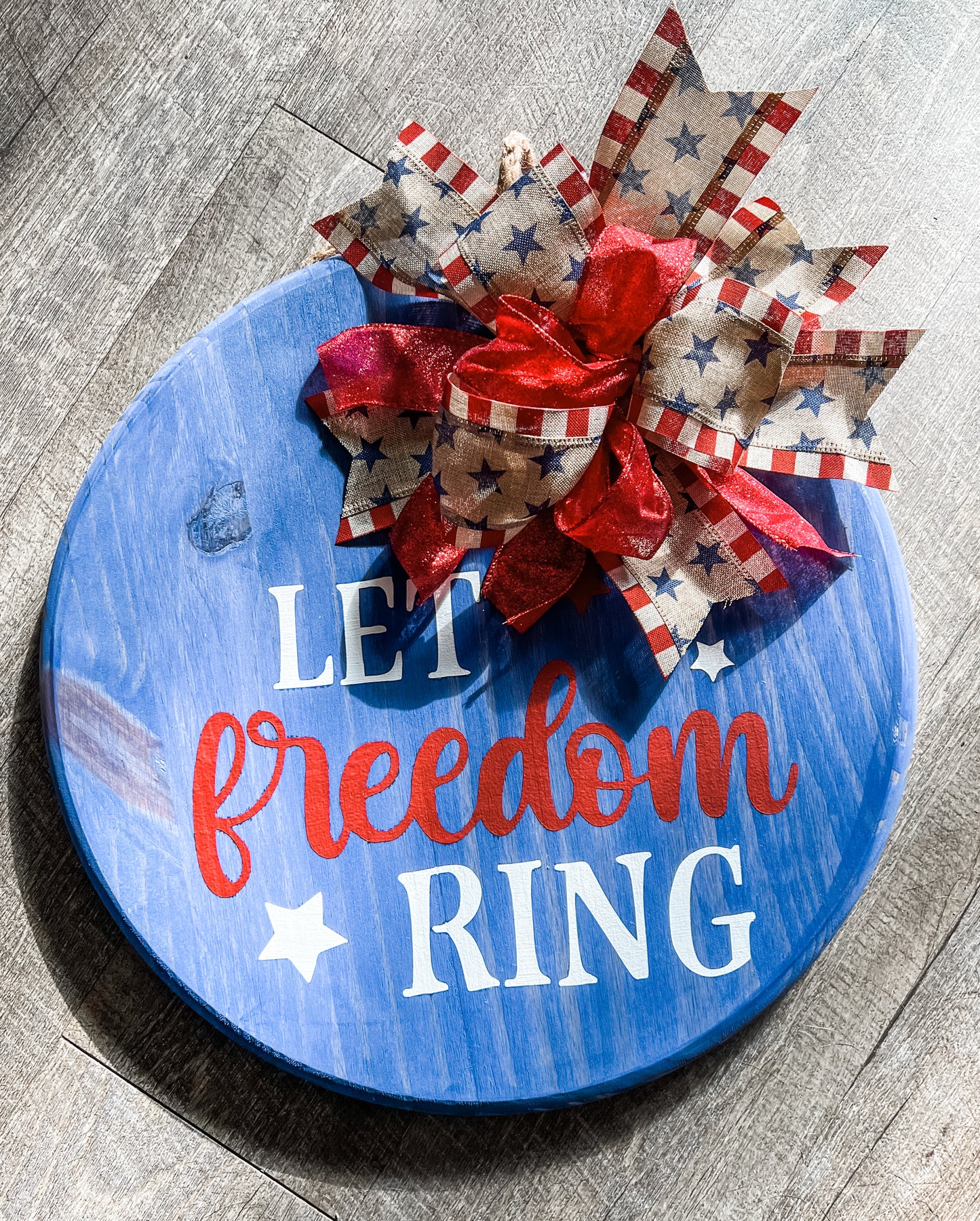 Let Freedom Ring Door hanger